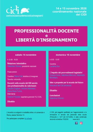 professionalità docente