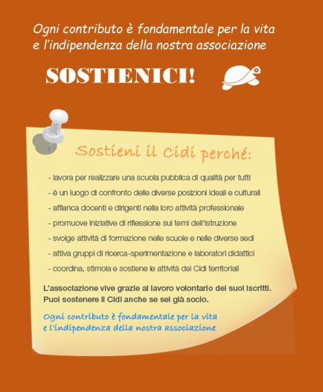 SOSTIENI IL CIDI