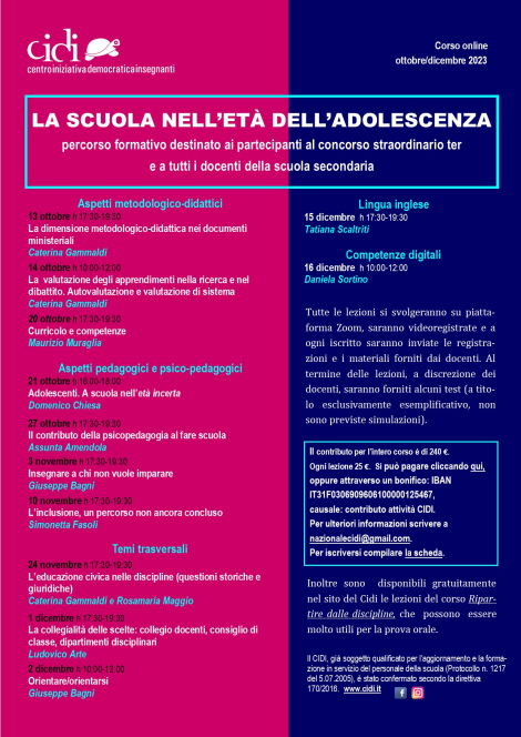 l'adolescenza